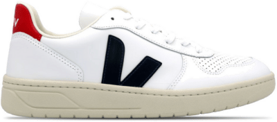 Lage Sneakers Veja V-10 Wit VX0201267=VX021267