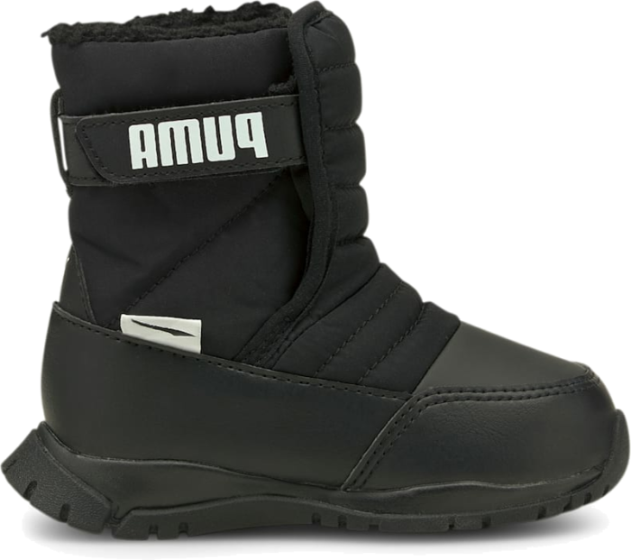 PUMA Nieve Winter Babies’ Boots, Black/White 380746_03
