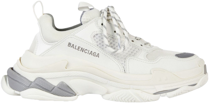 Balenciaga Triple S White Grey (W) 524039W2FS41200