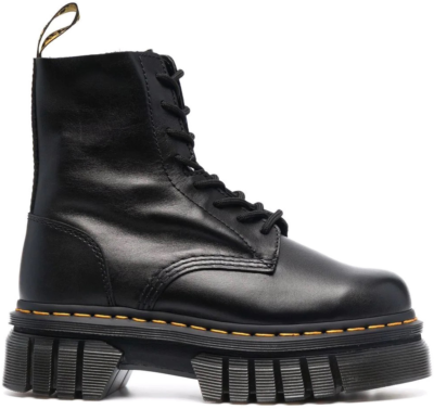 Dr. Martens Audrick Leather Platform Boot Black Nappa Lux (W) 27149001