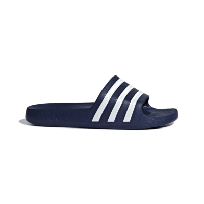 adidas Adilette Aqua Slides Dark Blue Cloud White F35542