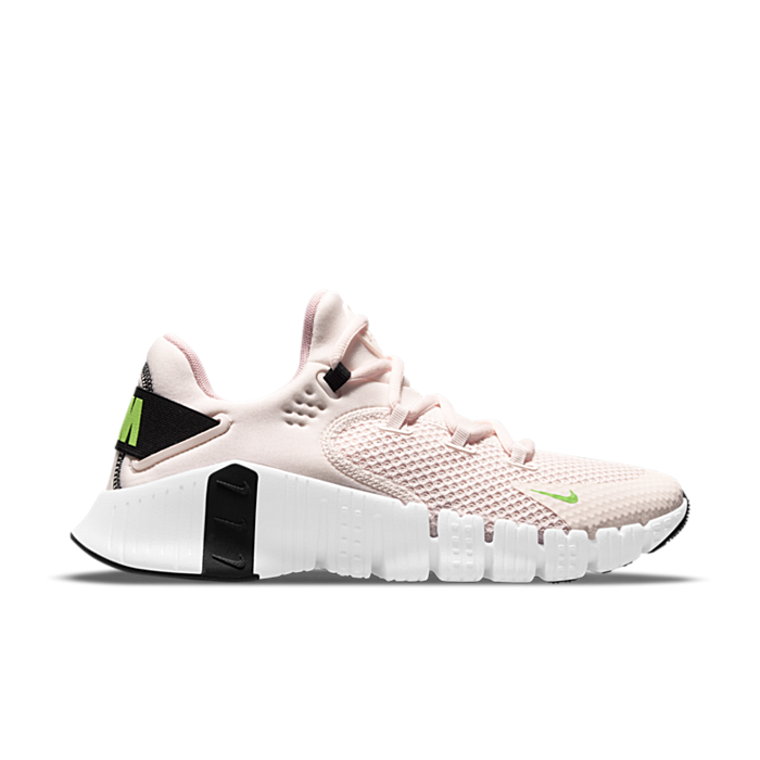 Nike Free Metcon 4 Light Soft Pink White Black Green Strike (Women’s) CZ0596-636