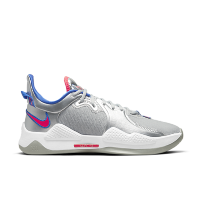 Nike PG 5 Clippers Metallic Silver CW3143-005
