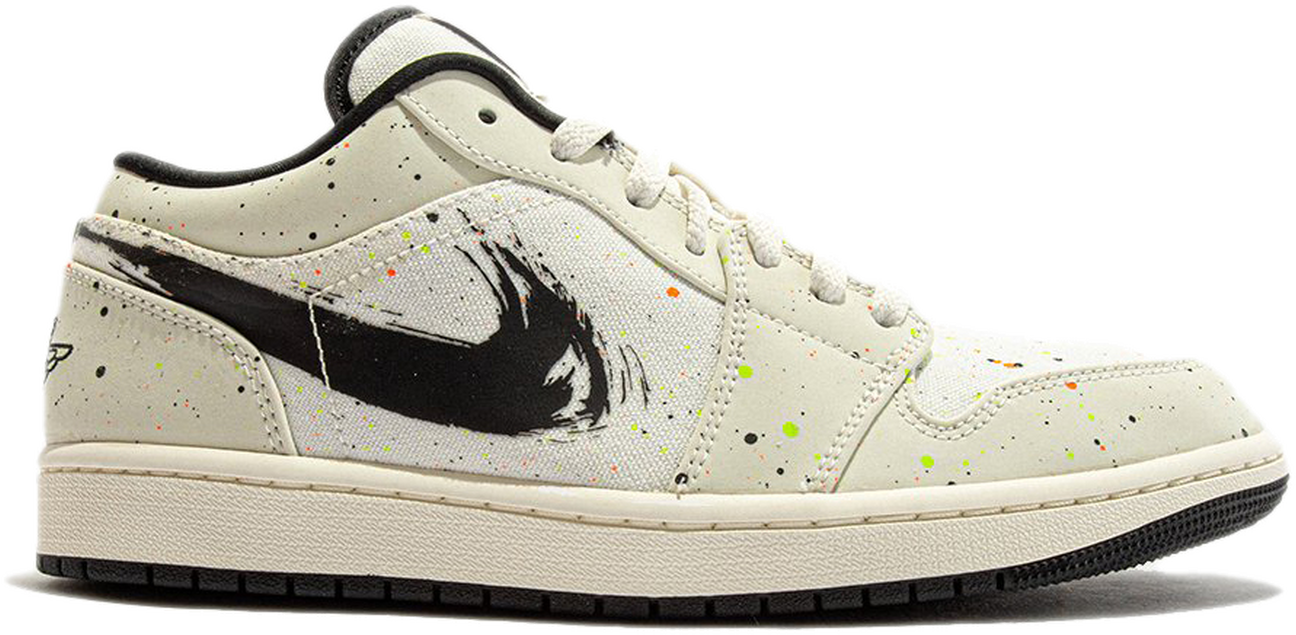 Air Jordan 1 Low âPaint Splatterâ DM3528-100 For Sale â Fit Sporting Goods