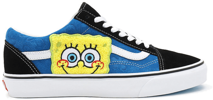Vans Old Skool SpongeBob SquarePants Smile Patch VN0A38G19XD