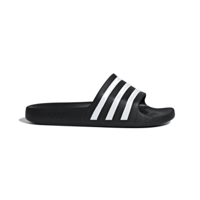 adidas Adilette Aqua Slides Core Black Cloud White F35543