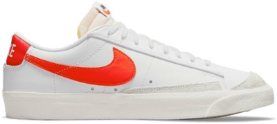 Nike Blazer Low 77 Vintage White Team Orange DA6364-104