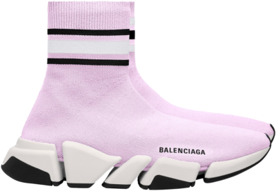 Balenciaga Speed 2.0 Stripped Pink (W) 674608W2F605691