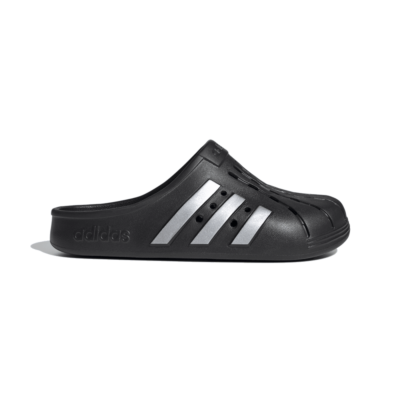 adidas Adilette Clog Black Silver FY8969