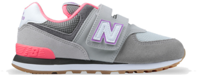 New Balance 574 Grey/pink PS 776120-4012