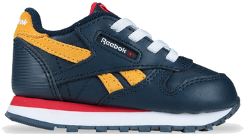 Reebok Classic Leather Vector Navy Red Collegiate Gold TD G583365