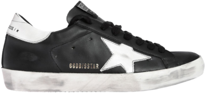Golden Goose Super-Star Black White Leather GMF00101F00032180203