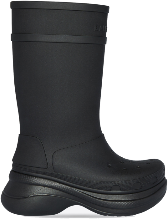 Balenciaga x Crocs Boot Black (W) 677388W1S8E1000