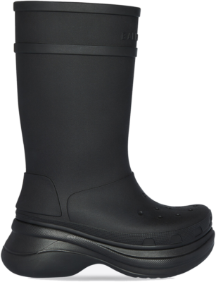 Balenciaga x Crocs Boot Black 677384W1S8E1000