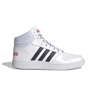 adidas Hoops 2.0 Mid Cloud White FY8616