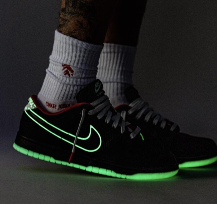 glow in dark Nike Dunk Low