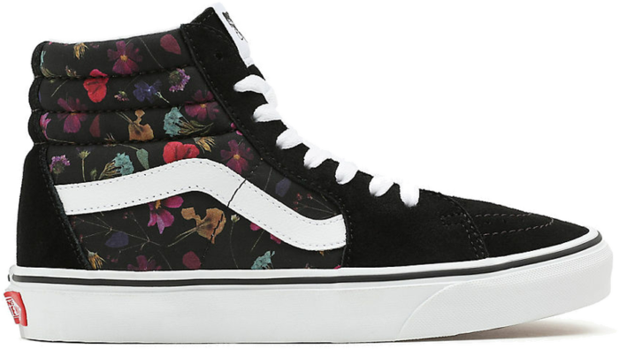 checkerboard rose vans