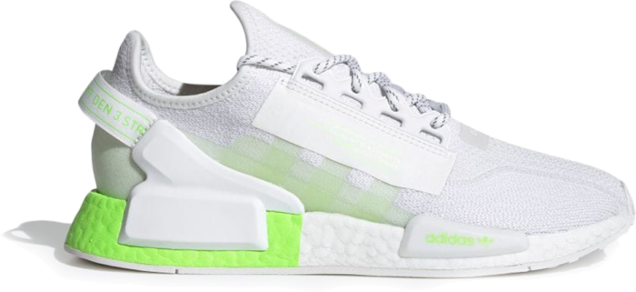 adidas nmd green white