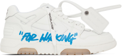 OFF-WHITE Out Of Office ‘OOO’ Low ‘For Walking’ White Blue (W) OWIA259F21LEA0020101