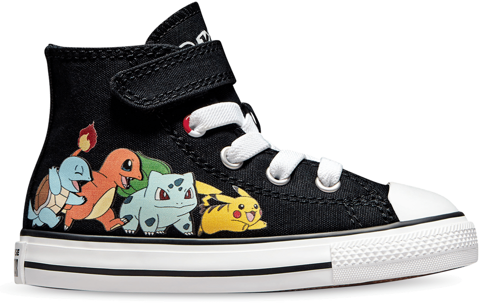 Converse Converse x Pokemon CTAS HI Black 19 Black A01229C | Zwart