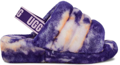 UGG Fluff Yeah Slide Marble Violet Night (W) 194715793972