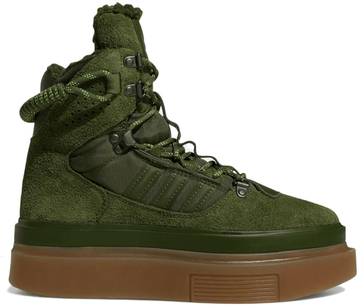 ivy park super sleek boots green