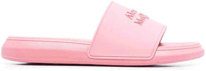 Alexander McQueen Logo Slides Pink Pastel (W) 666983W4QS05483