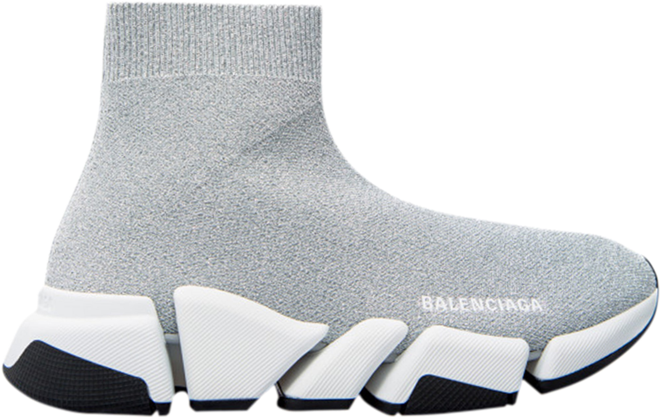 Balenciaga Speed 2.0 Silver (W) 636833W2DE18191 | Grijs