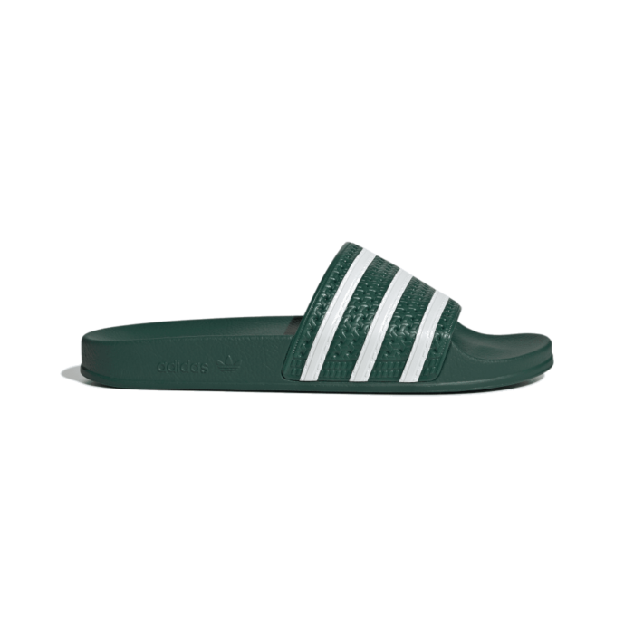 adidas Originals Adilette collegiate green/ftwr white/collegiate green GY1314 | Groen