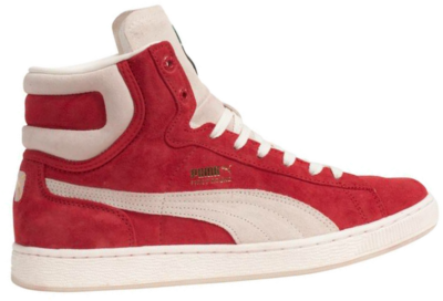 PUMA First Round Suede Leren sneakers 355344-03 rood 355344-03