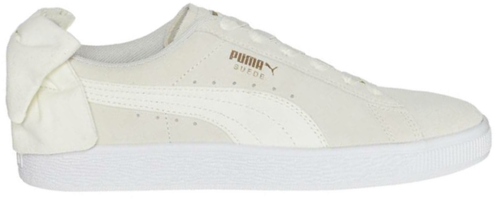 PUMA Suede Bow Dames Sneakers 366779-02 wit 366779-02