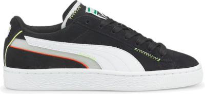 PUMA Suede Displaced Youth s, Black/White/Harbor Mist Black,White,Harbor Mist 384496_03
