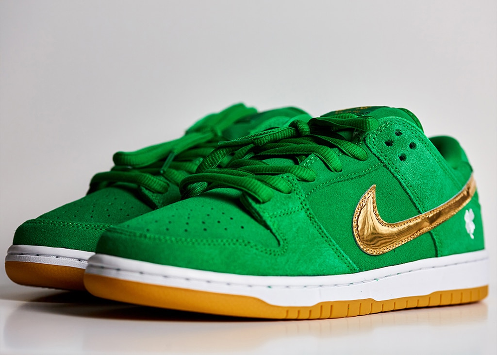 In maart komt de Nike SB Dunk Low “St. Patrick’s Day” uit