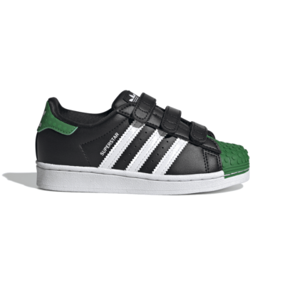 adidas Superstar LEGO Black Green White (PS) GY3325
