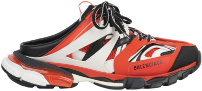 Balenciaga Track Mule Red White 653814W3CP51069