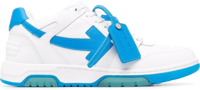 OFF-WHITE Out Of Office ‘OOO’ Low White Blue OMIA189F21LEA0020145