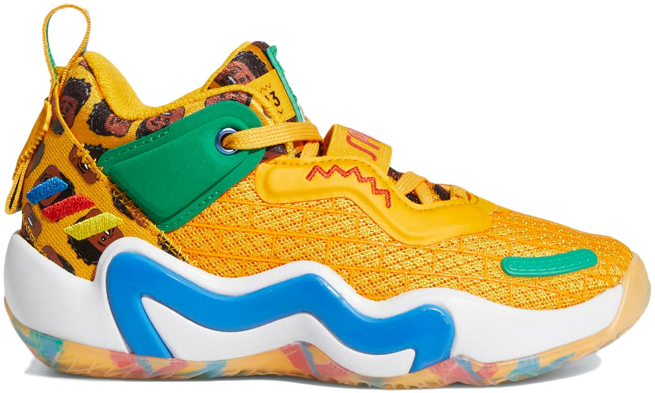 adidas D.O.N. Issue #3 LEGO Yellow Spida (PS) GZ5517