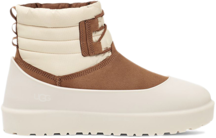 ugg classic mini lace up weather boot chestnut