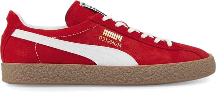 PUMA Mu00fcnster OG High Risk Red-Puma White red 384218-2