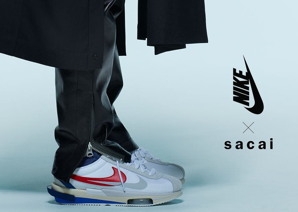 Yet another time to double up: Nike Cortez x sacai