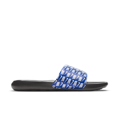 Nike Victori One Slipper met print voor heren – Blauw CN9678-401