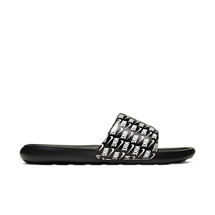Nike Victori One Slipper met print voor heren – Zwart CN9678-006