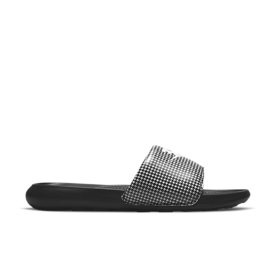 Nike Victori One Slipper met print voor dames – Zwart CN9676-009