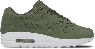 Nike Nike WMNS Air Max 1 Premium Nubuck Army Green 454746-018