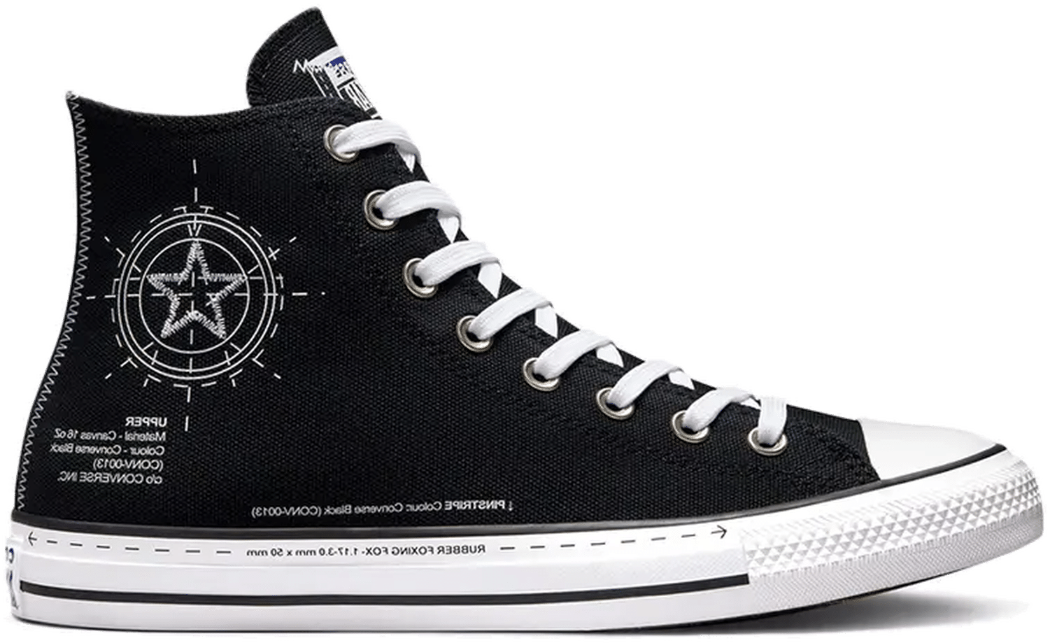 Proportioneel pit browser Converse Chuck Taylor All Star Hi Future Utility Black A01588C