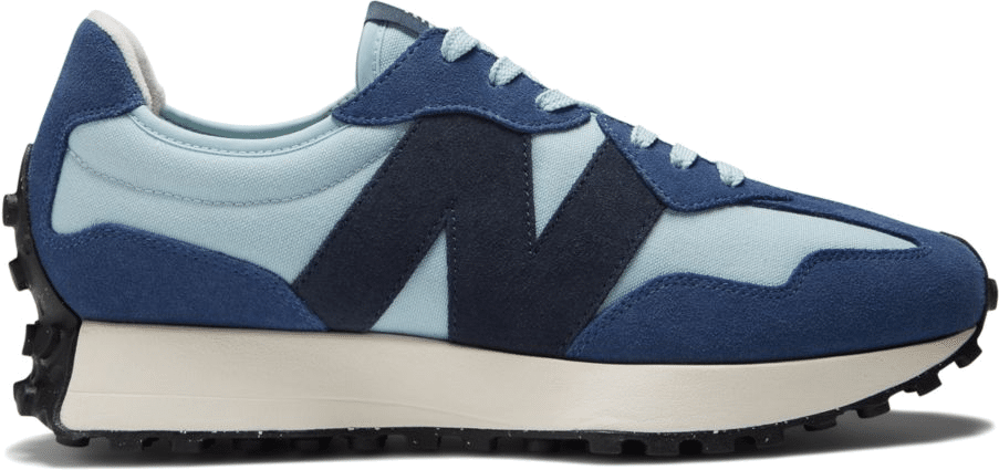 New balance best sale 327 navy blue