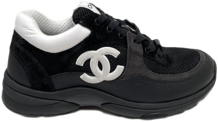 Chanel sneaker zwart sale