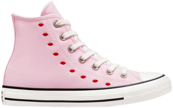 Converse Chuck Taylor All-Star Hi Embroidered Hearts Pink (W) A01603F