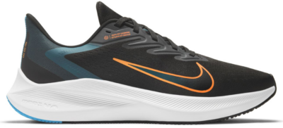 Nike Air Zoom Winflo 7 Black Atomic Orange CJ0291-013