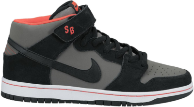 Nike Dunk SB Mid Black Medium Grey 314383-018
